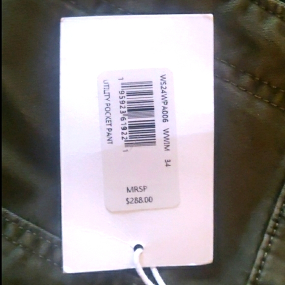 FRAME Utility Pocket Straight Leg Ankle Jeans. Size 34 - Picture 11 of 12